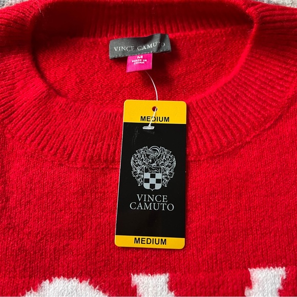 NWT Vince Camuto Ladies Valentines Day Sweater Size Medium - Picture 3 of 11